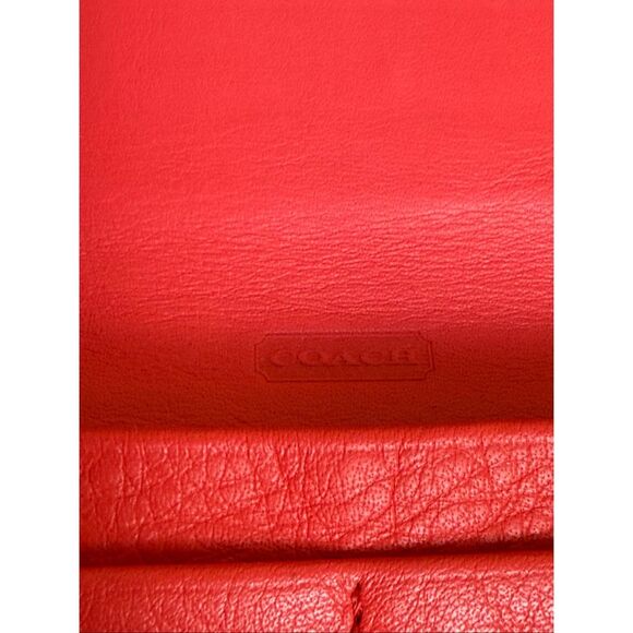 Coach New York Slim Leather Continental Wallet in Bright Pink - Picture 11 of 11